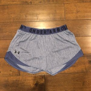Under Armour Blue Running Shorts